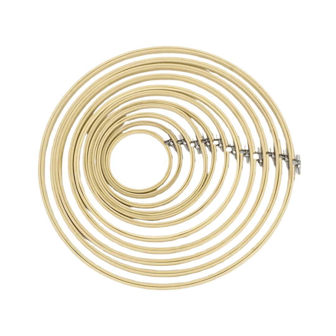 Bamboo Embroidery Hoop 10cm to 36cm