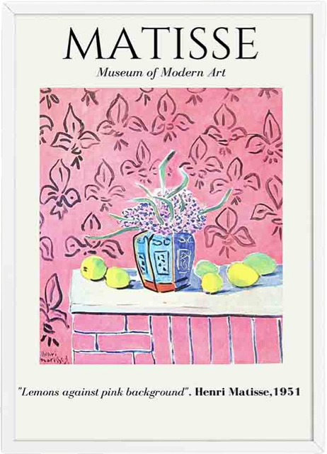 'Henri Matisse' Art Print Collection on Print Paint on Canvas