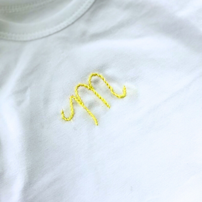 How to Embroider a Beautiful Letter “m”