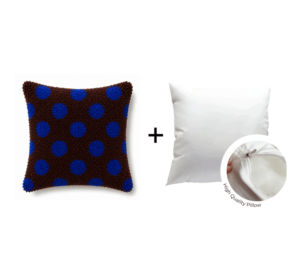 Smyrna Latch Hook Pillow - Dotty Flatpackpony
