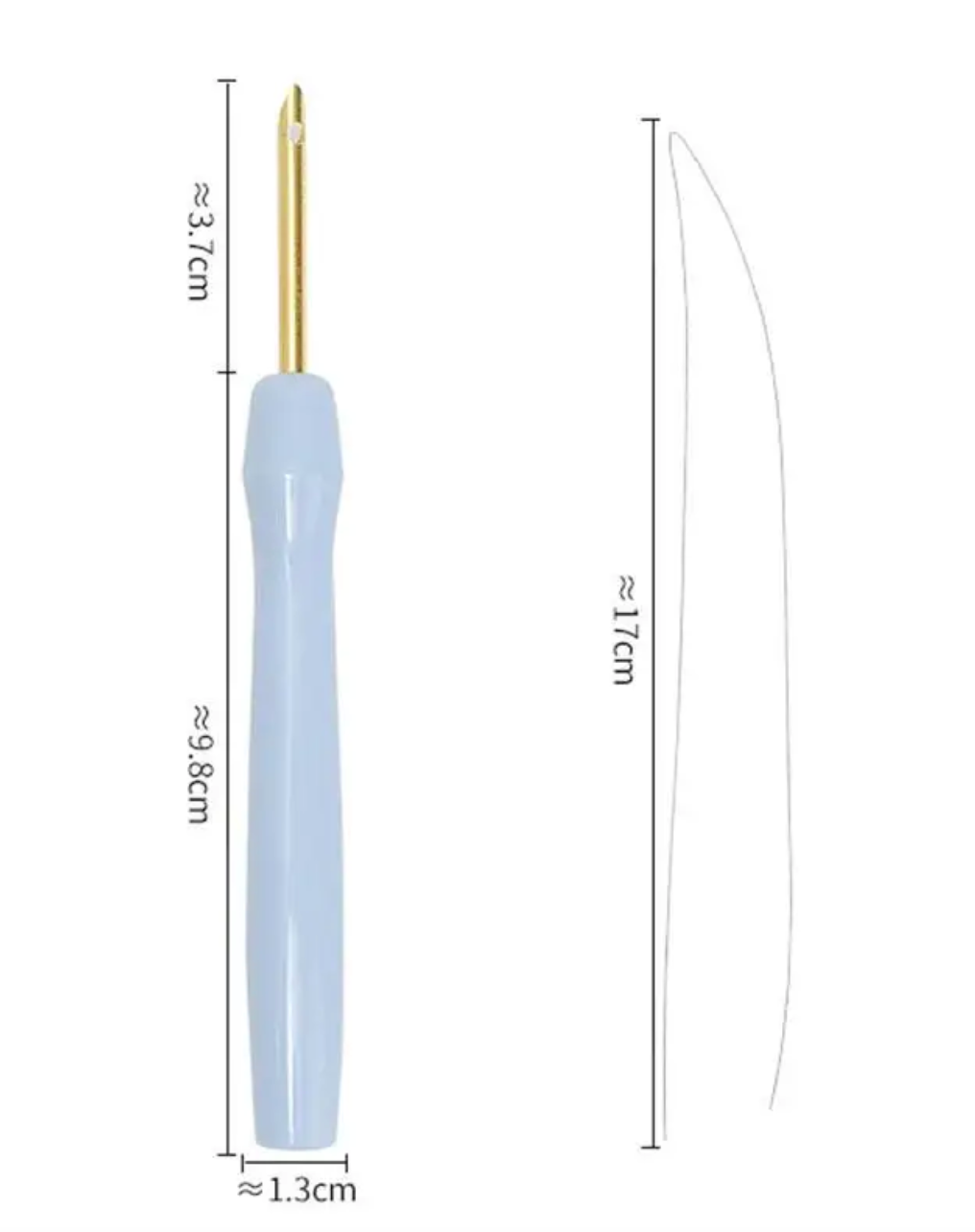 Punch Needle Tool for Thick and Chunky Yarn FlatPackPony