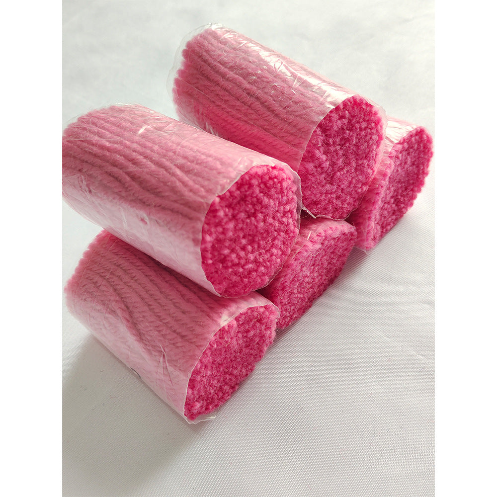 Precut latch hook yarn, 6cm acrylic strands, Flatpackpony