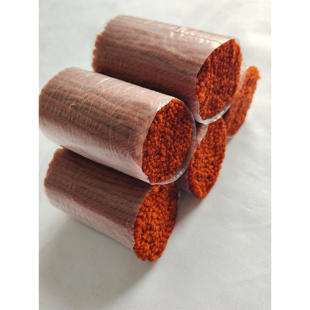 Precut latch hook yarn, 6cm acrylic strands, Flatpackpony
