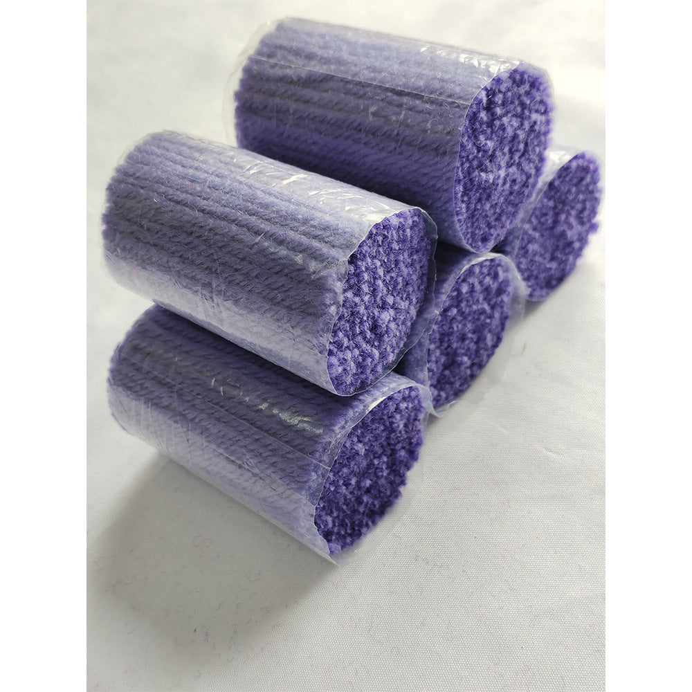 Precut latch hook yarn, 6cm acrylic strands, Flatpackpony