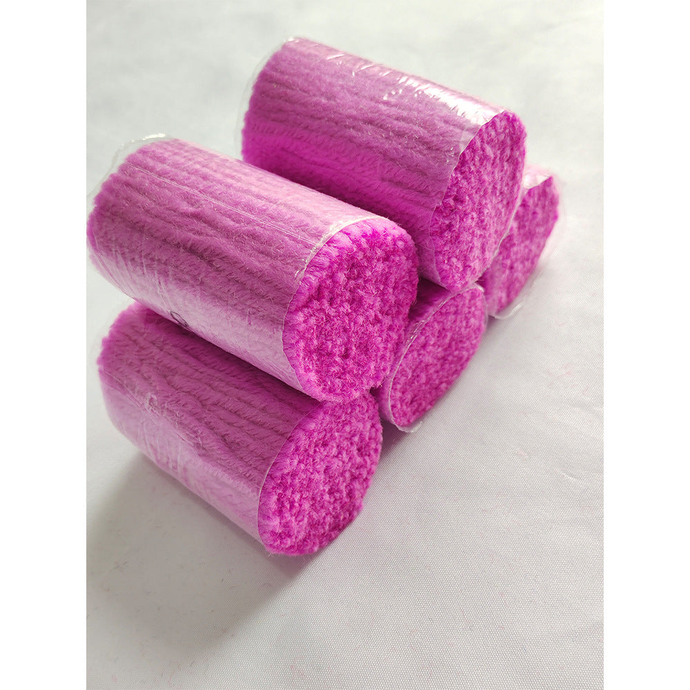 Precut latch hook yarn, 6cm acrylic strands, Flatpackpony