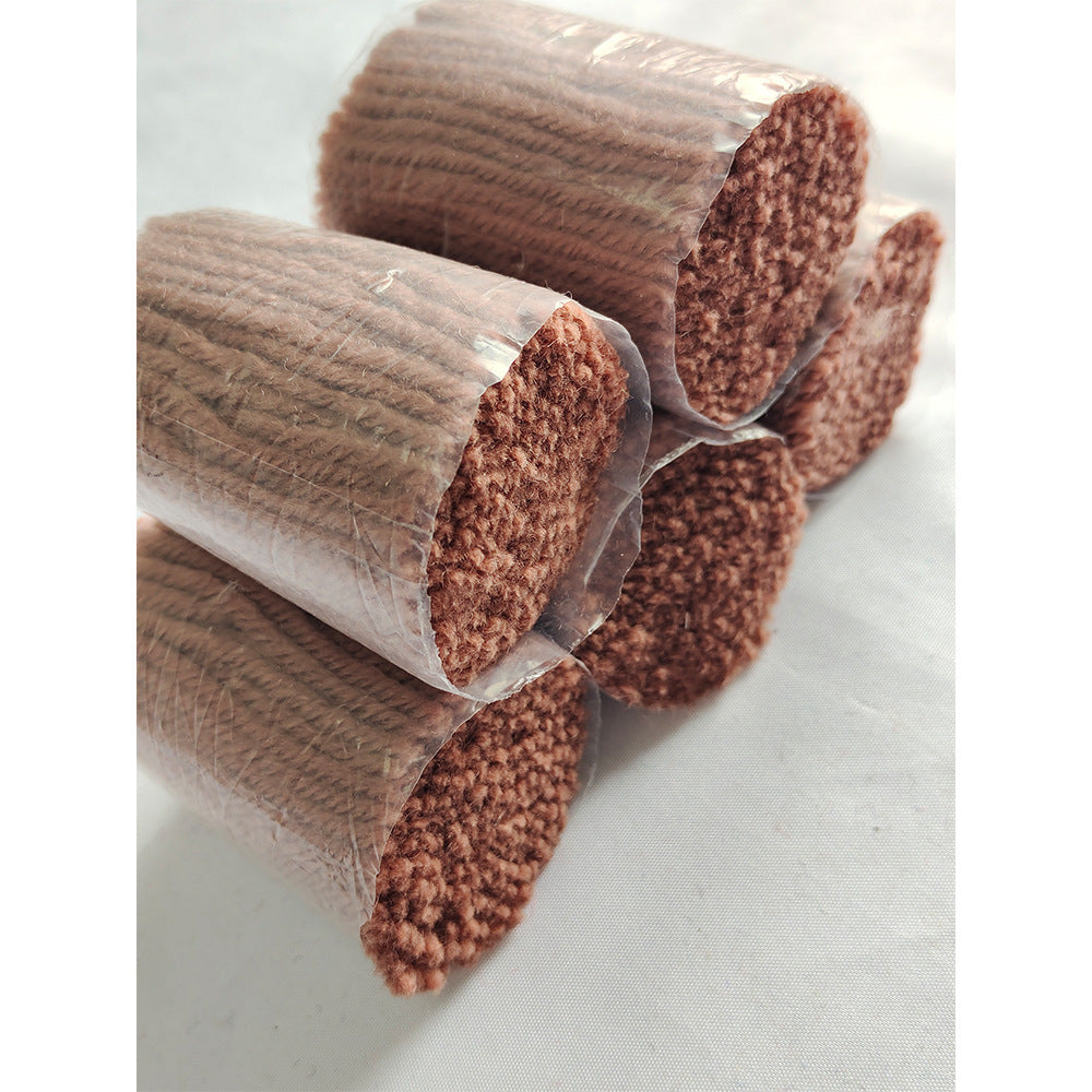 Precut latch hook yarn, 6cm acrylic strands, Flatpackpony