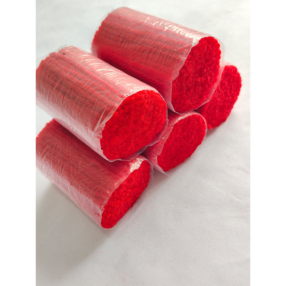 Precut latch hook yarn, 6cm acrylic strands, Flatpackpony