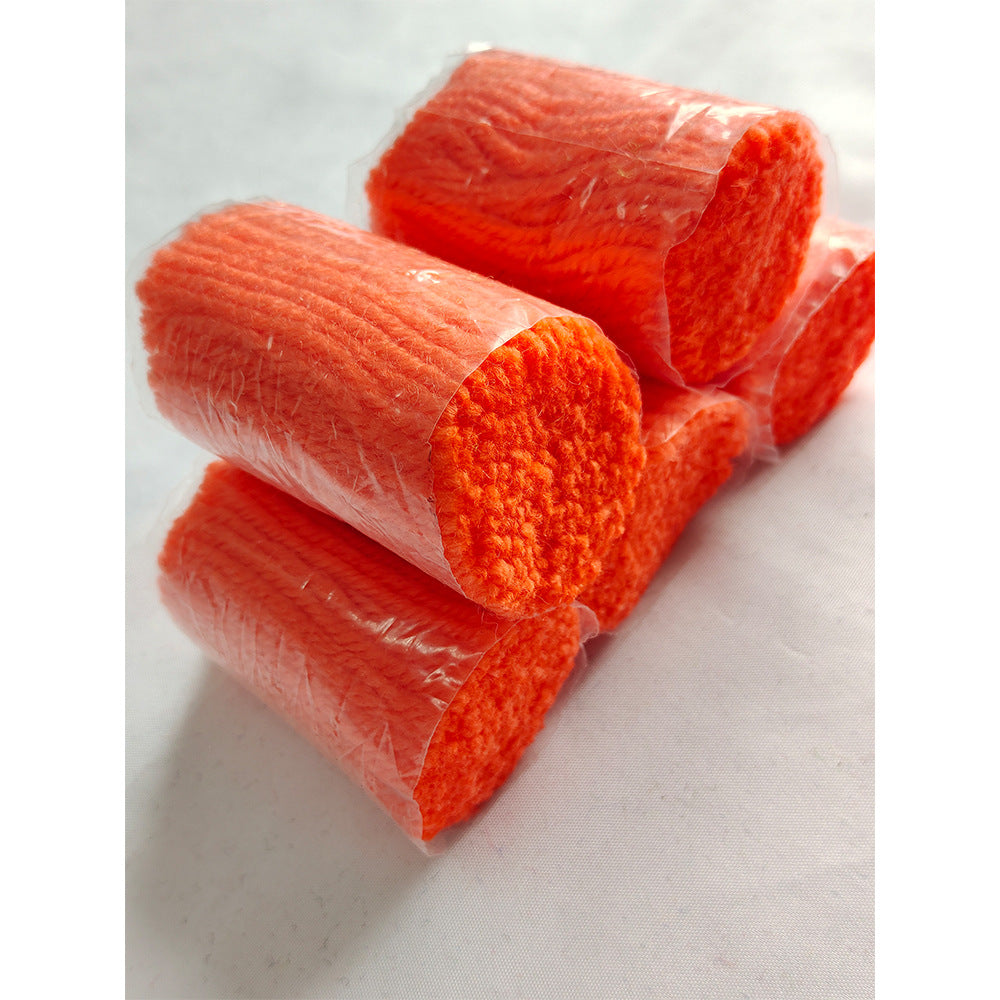 Precut latch hook yarn, 6cm acrylic strands, Flatpackpony