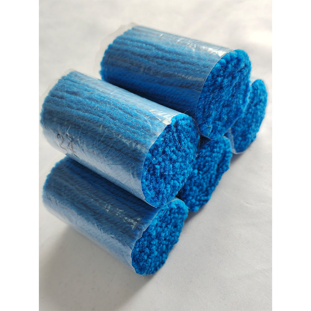 Precut latch hook yarn, 6cm acrylic strands, Flatpackpony
