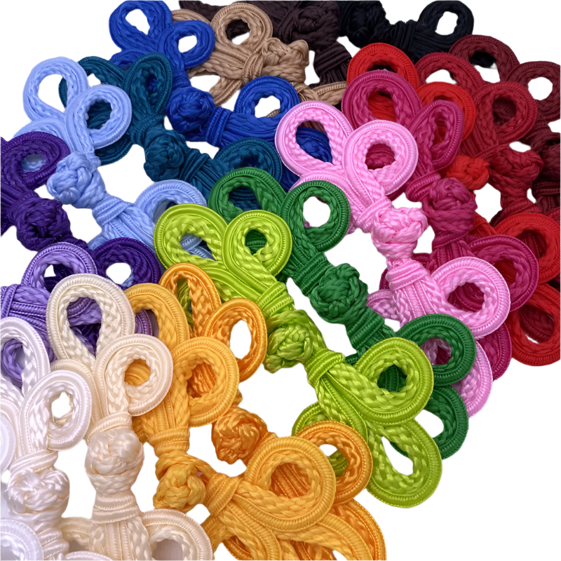 1 Pair Chinese Knot Buttons Handmade Closure