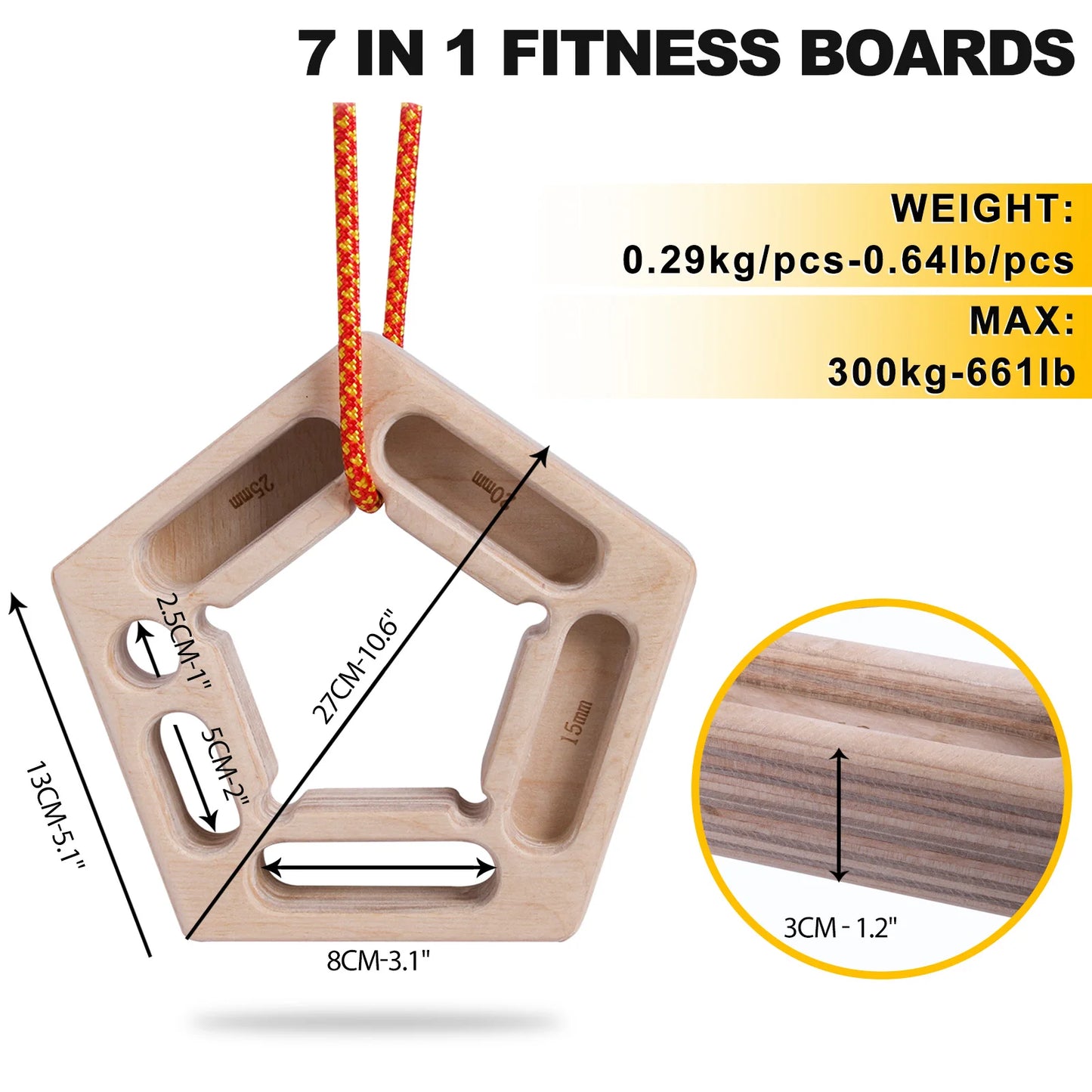 FlatPackPony™ Hangboard Grip Training