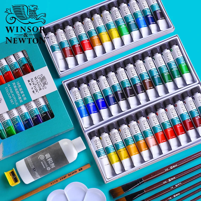 FlatPackPony™ Professional Acrylic Paints Set 10ml