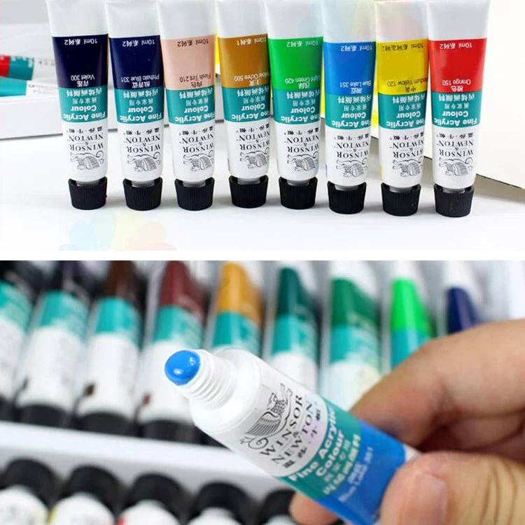 FlatPackPony™ Professional Acrylic Paints Set 10ml