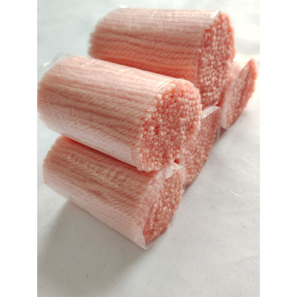 Precut latch hook yarn, 6cm acrylic strands, Flatpackpony