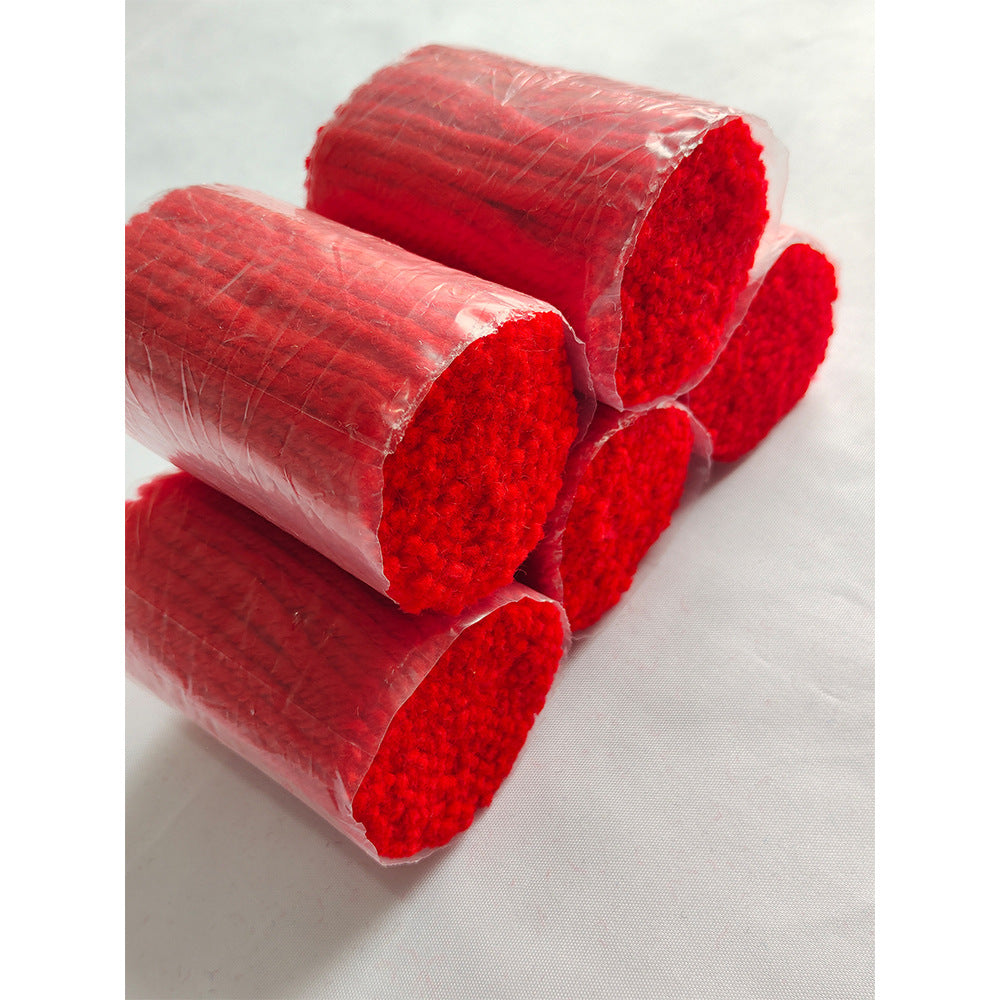 Precut latch hook yarn, 6cm acrylic strands, Flatpackpony