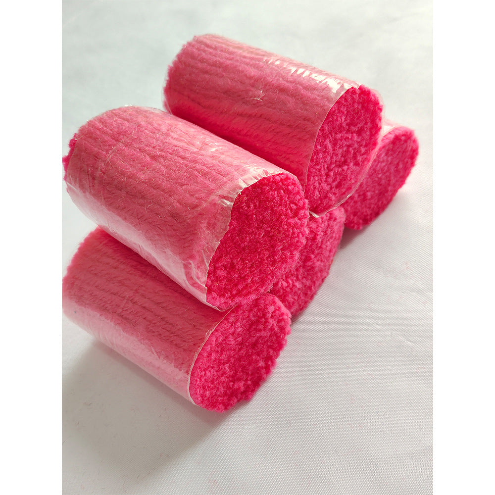 Precut latch hook yarn, 6cm acrylic strands, Flatpackpony