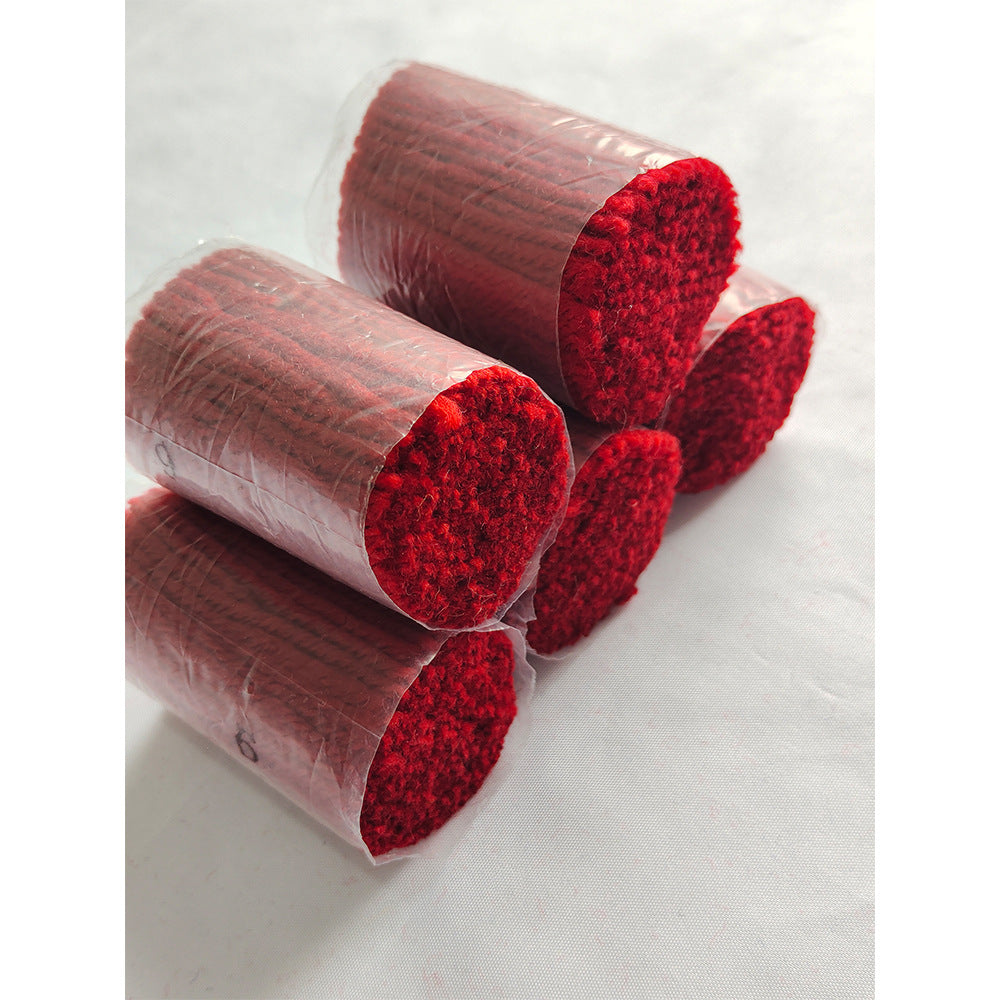 Precut latch hook yarn, 6cm acrylic strands, Flatpackpony