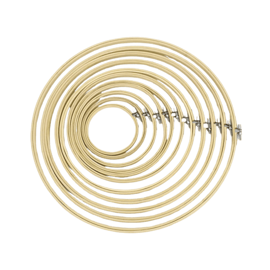 Bamboo Embroidery Hoop 10cm to 36cm