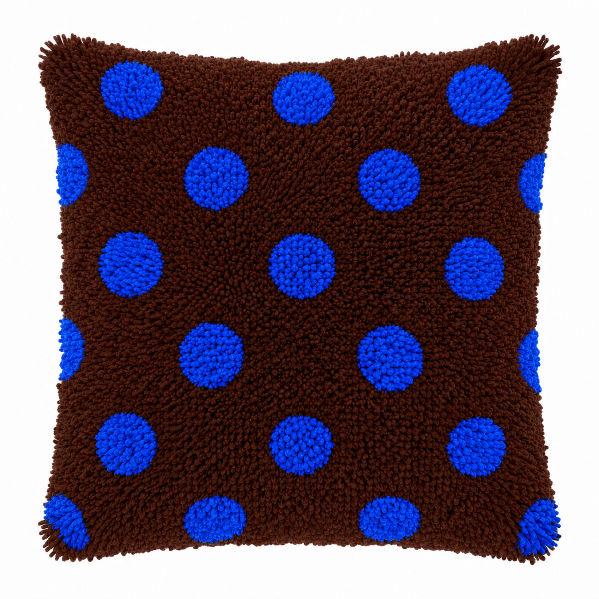Smyrna Latch Hook Cushion - Dotty Flatpackpony