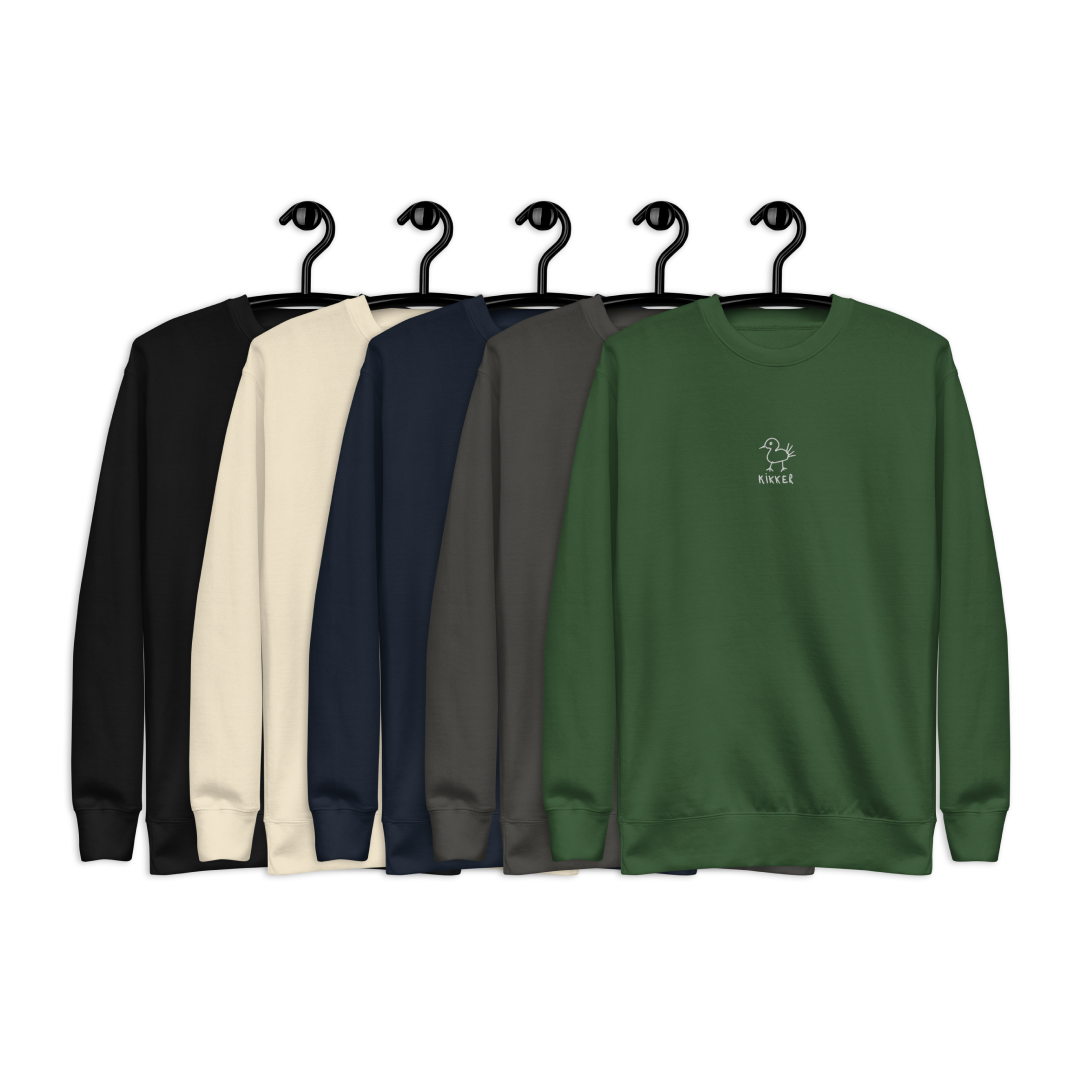 FlatPackPony™ Original - Unisex Premium Sweatshirt 'Kikker'