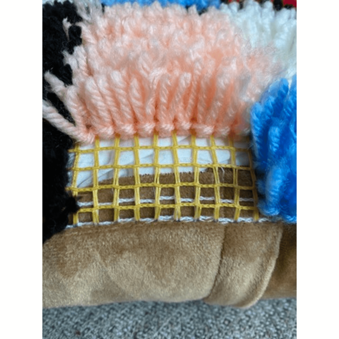 Latch Hook Pillow Cover Kit - Cubo - Flatpackpony