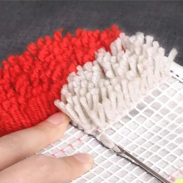 Latch Hook Rug Kit Set - Dachshund Rug - Flatpackpony