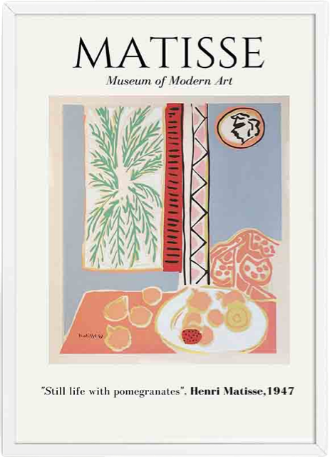 'Henri Matisse' Art Print Collection on Print Paint on Canvas