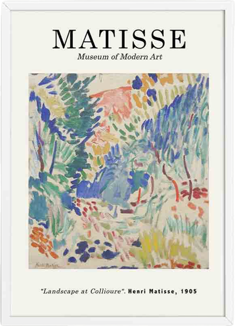 'Henri Matisse' Art Print Collection on Print Paint on Canvas