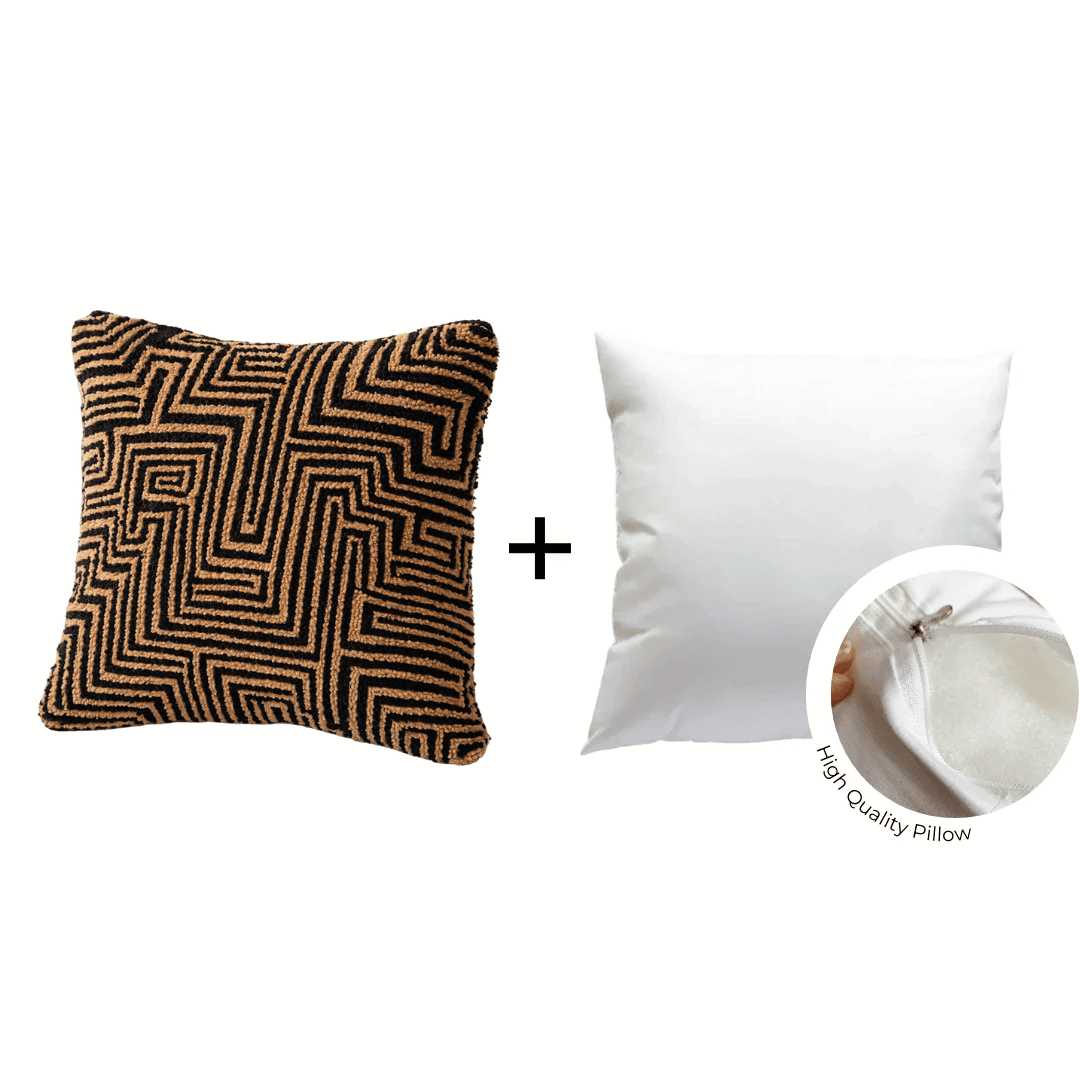 Smyrna Latch Hook Pillow Kit - Serenity - Flatpackpony