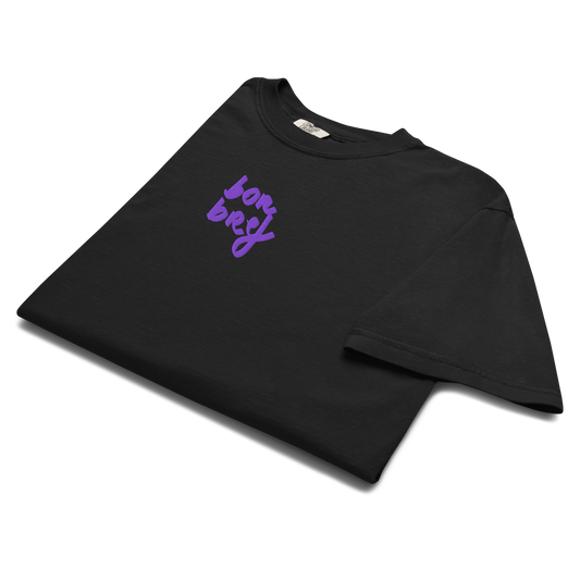 FlatPackPony™ Original - 'Bon bref' Unisex garment-dyed heavyweight t-shirt