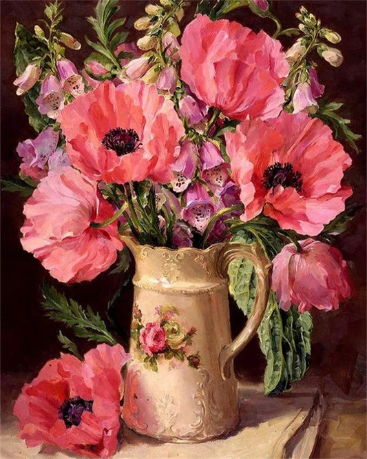 Paint by Number – 'Poppy'